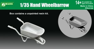 画像1: J's Work[PPA3135]1/35 Hand Wheelbarrow (1)