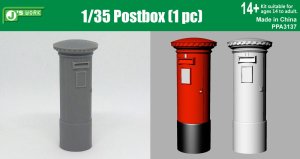 画像1: J's Work[PPA3137]1/35 Postbox (1pc) (1)