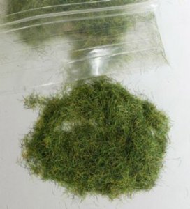 画像1: JOEFIX[JF134]濃い緑の草(6mm高さ) (1)