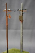 JOEFIX[JF367.35]1/35 ベトナムの電柱(コンクリート/木製)