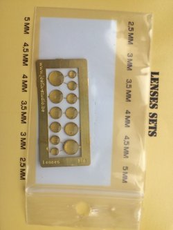 画像2: JOEFIX[JF983]ヘッドライト イエロー ラウンド(丸) 直径2.5mm-5mm