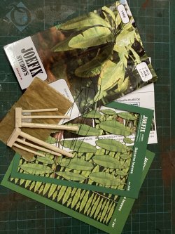 画像2: JOEFIX[JF1086.48]1/48 バナナの木セット