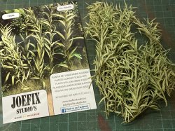 画像2: JOEFIX[JF109A]汎用 長い緑葉の植物