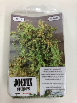 画像1: JOEFIX[JF191-2]ジオラマ素材 小枝と緑の葉2