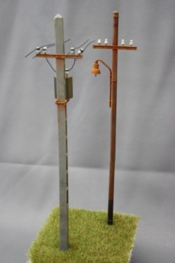 画像3: JOEFIX[JF367.72]1/72コンクリート製電柱（2個セット）