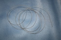 画像1: JOEFIX[JF971]1/160用スチールケーブル 長さ1000mm