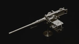 画像1: K59[C-025]1/35 WWII米 M2重機関銃 初期型M23ガンマウント付き (1)