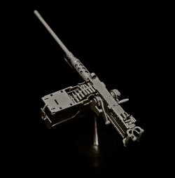 画像4: K59[C-025]1/35 WWII米 M2重機関銃 初期型M23ガンマウント付き