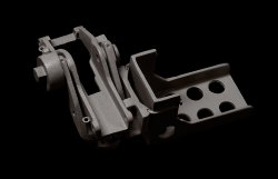 画像6: K59[C-025]1/35 WWII米 M2重機関銃 初期型M23ガンマウント付き