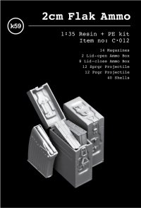 K59[C-012]2cm Flak 弾薬セット