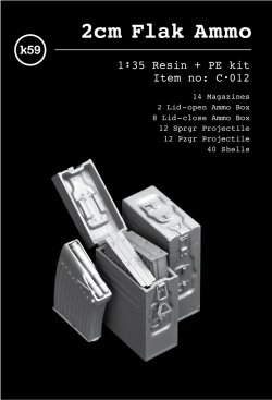 画像1: K59[C-012]2cm Flak 弾薬セット