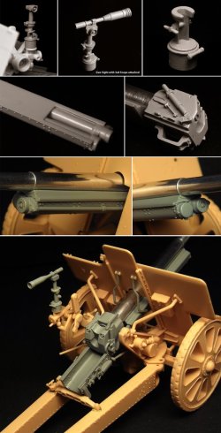 画像3: K59[C-018]7.62cm F22 アップデートセット(Bronco用)