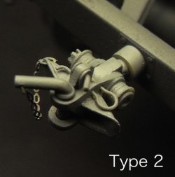 画像1: 1120[Z-06]ドイツ軍車両牽引ピントルセット
