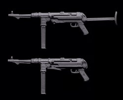 画像3: 1120[Z-18]1/35 WWII 独 ソ連 サブマシンガンセット