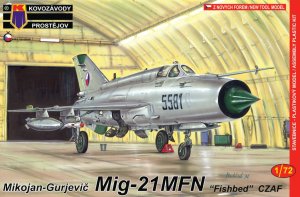 画像1: KPモデル[KPM0087]1/72 ＭｉＧ－２１ＭＦＮ「チェコ空軍」 (1)