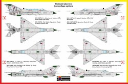画像2: KPモデル[KPM0087]1/72 ＭｉＧ－２１ＭＦＮ「チェコ空軍」