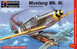 画像1: KPモデル[KPM0032]1/72　マスタングＩＩＩマルコムキャノピー
