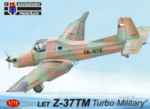 画像1: KPモデル[KPM0146]1/72 ＬＥＴ　Ｚ－３７ＴＭ軍用機型 (1)