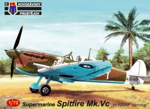 画像1: KPモデル[KPM0147]1/72 スピットファイアＭｋ．Ｖｃ「オーストラリア空軍」 (1)