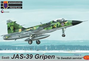 画像1: KPモデル[KPM0162]1/72 ＪＡＳ－３９グリペン「スウェーデン」 (1)