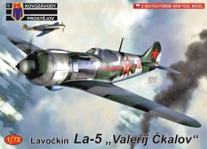 画像1: KPモデル[KPM0172]1/72 ラボチキンＬａ－５「ソ連邦英雄ウ゛ァレリーチカロフ (1)