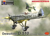 KPモデル[KPM0185]1/72 デボワチンＤ．５１０「海外仕様」