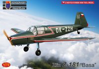 KPモデル[KPM0229]1/72 ズリン　Ｚ－１８１　”バサ”　「民間機」