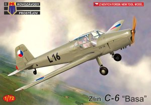 画像1: KPモデル[KPM0230]1/72 ズリン　Ｃ－６　”バサ”　「チェコ空軍」 (1)