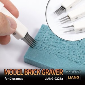 画像1: LIANG MODEL[LIANG-0227a]ブリックグレーバー (1)