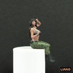 画像5: LIANG MODEL[LIANG-F005]1/35 タンクガール
