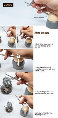 画像12: LIANG MODEL[LIANG-0223a]ピンセット用スタビライザー