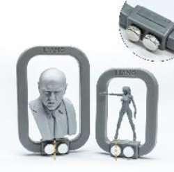 画像11: LIANG MODEL[LIANG-0224a]模型作業用ホルダー 標準サイズ(内寸63 x 40mm)