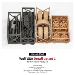 画像6: LIANG MODEL[LIANG-S103]1/35 ウルフ SSA用ディテールセット 1 (ネバーランドホビー用)