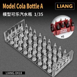 画像1: LIANG MODEL[LIANG-0418]1/35 コーラ瓶 タイプA(36個 3Dプリンター製)