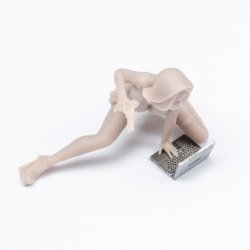 画像5: LIANG MODEL[LIANG-F003]1/35 ハッカーガール (3Dプリンター製)