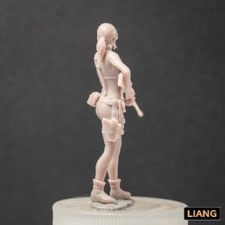 画像5: LIANG MODEL[LIANG-F004]1/35 スナイパーガール(3Dプリンター製)