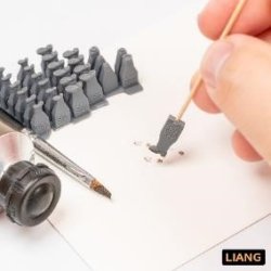 画像6: LIANG MODEL[LIANG-0405]1/48 & 1/72 靴跡スタンプツール(WW.IIソ連・USA・ドイツ・現用ドイツ・ロシア・現用USA/IDF+ 猫・豚・馬)