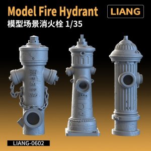 画像1: LIANG MODEL[LIANG-0602]1/35 消火栓w/アクセサリー (1)