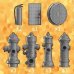 画像3: LIANG MODEL[LIANG-0602]1/35 消火栓w/アクセサリー (3)