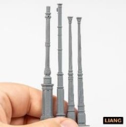 画像3: LIANG MODEL[LIANG-0603]1/35 街灯/壁灯セット
