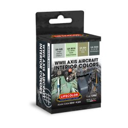 画像1: ライフカラー[CF02]WWII ドイツ/イタリア軍用機 機内色カラーセット