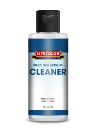 ライフカラー[CL100]筆、エアブラシ洗浄用クリーナー 100ml入