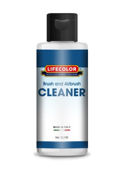 画像1: ライフカラー[CL100]筆、エアブラシ洗浄用クリーナー 100ml入