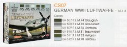 画像2: ライフカラー[CS-07]WWII ドイツ空軍機カラーセット set2