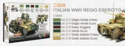 画像2: ライフカラー[CS-08]WWII イタリア軍車両カラーセット