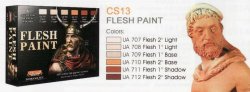 画像2: ライフカラー[CS-13]Flesh Set(6種の肌色トーンセット)