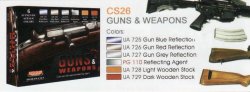 画像3: ライフカラー[CS-26]Gun&Weapon Camouflage Set