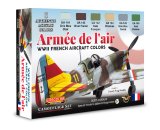 ライフカラー[CS-56]WWII第二次世界大戦フランス空軍機カラーセット