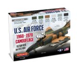 ライフカラー[CS-62]現用 アメリカ空軍 カラーセット 1960-1970 ベトナム戦争