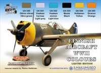 ライフカラー[XS-09]WWII フィンランド空軍カラーセット